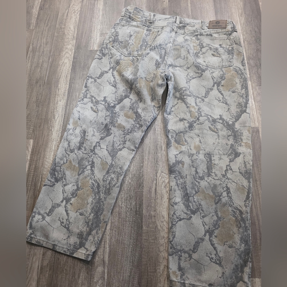 WRANGLER CAMO JEANS Western Outdoor MENS 40 X 30 Camoflage - Picture 10 of 10